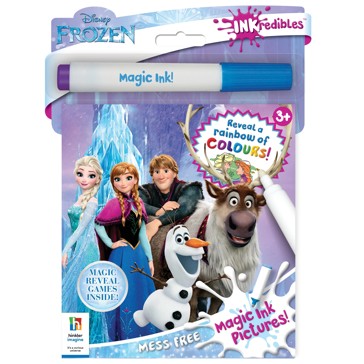 INKredibles Disney Frozen Magic Ink Pictures! - Book