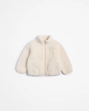 Teddy Zip Thru Jacket