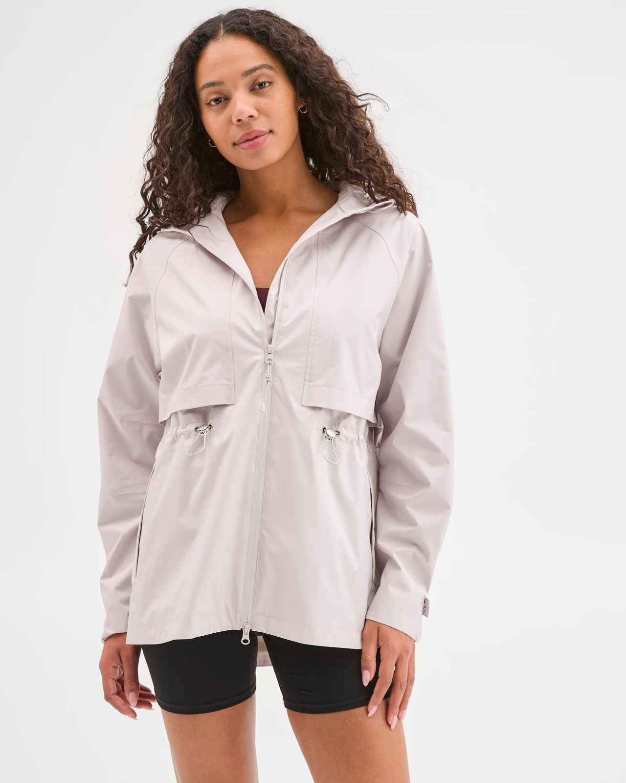 Waterproof Longline Jacket - Mist 4 of 6