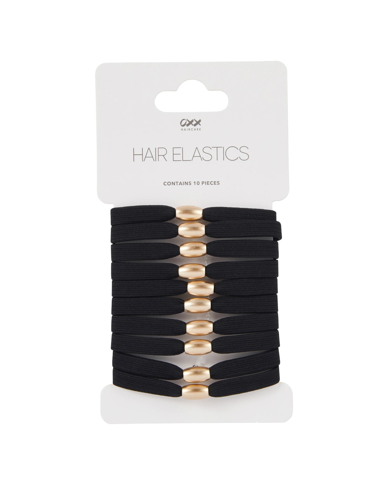 OXX Haircare 10 Piece Hair Elastics - Black 3 of 3