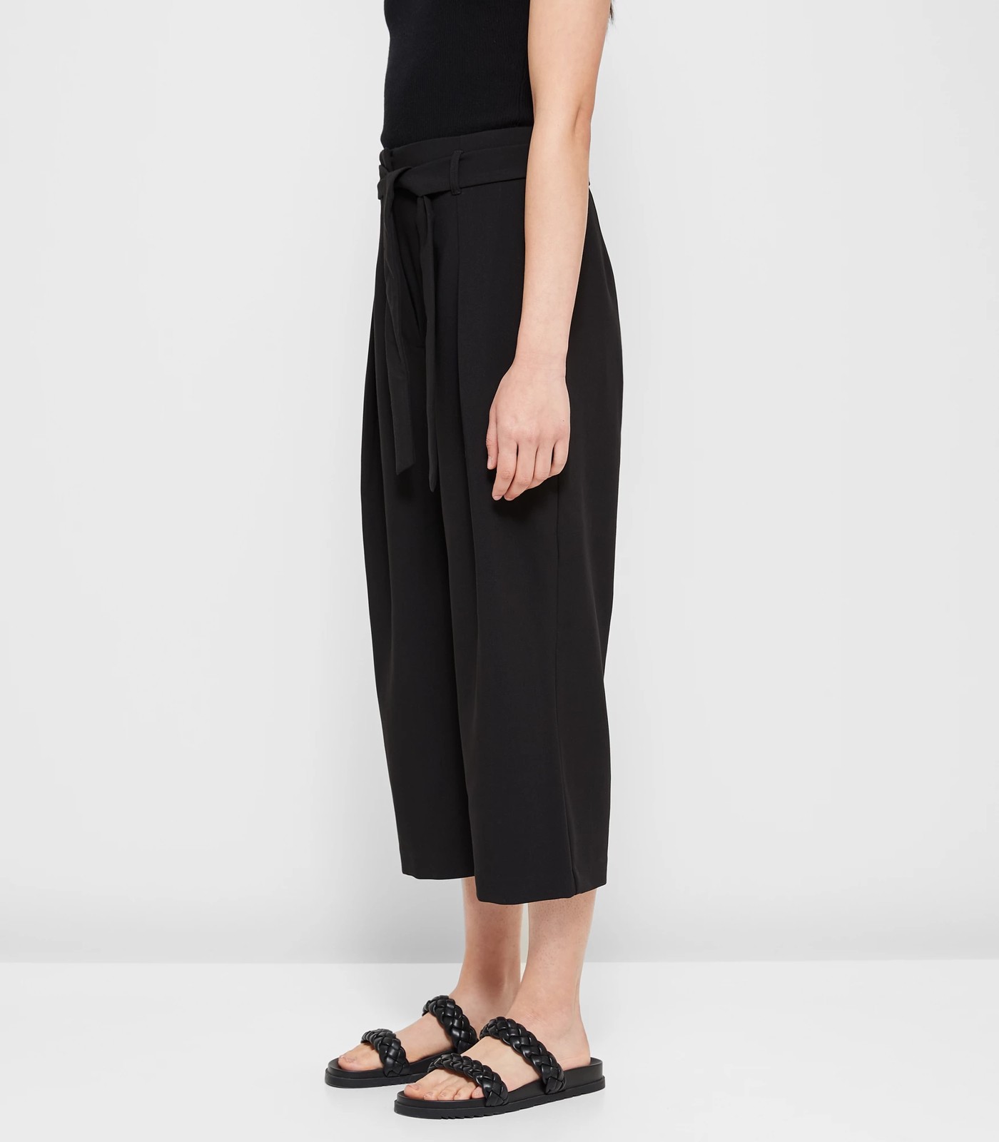 Belted Culotte Pants - Preview