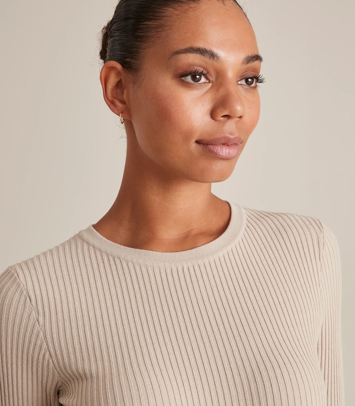 Preview Elbow Sleeve Rib Knit Top Target Australia