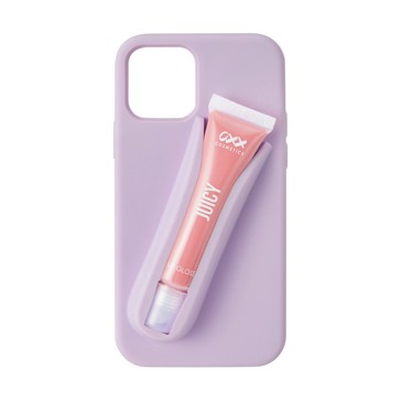 iPhone 12/12 Pro Lip Gloss Case, Purple - Anko