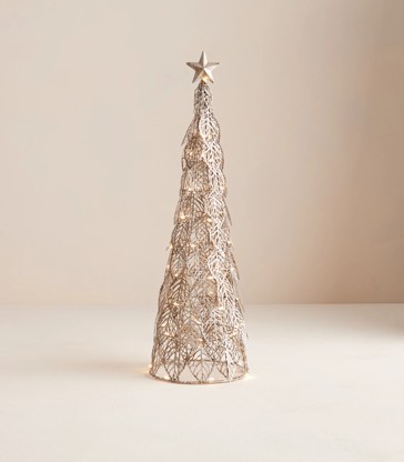LED Antique Tree Decoration - Large
