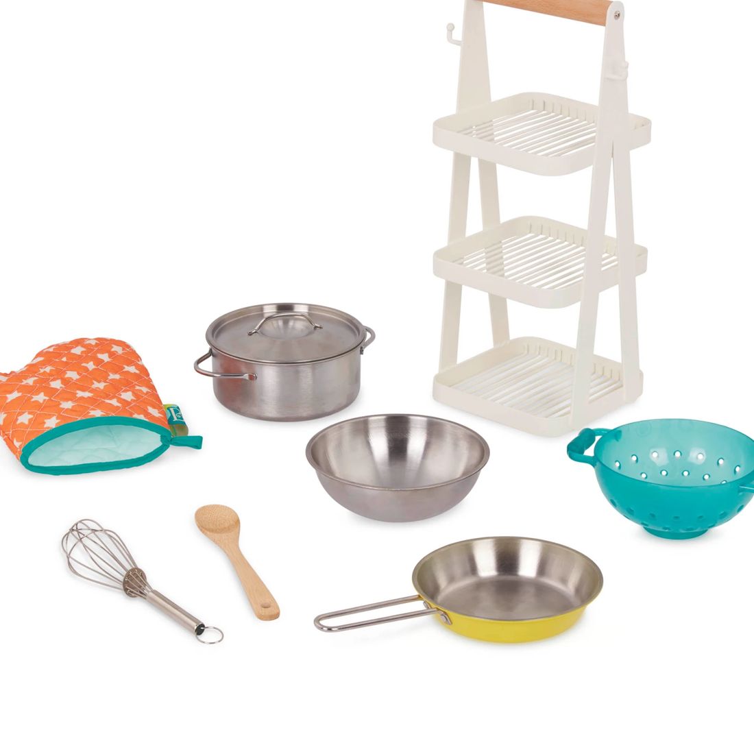 B. toys Mini Chef Pot & Pan Playset Play Kitchen Accessories Target