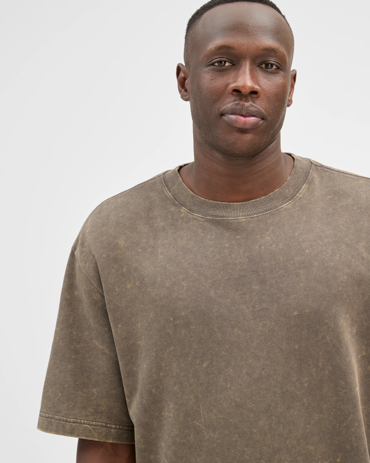 Commons Australian Cotton Oversized Washed T-Shirt - Black Acid 3 of 6