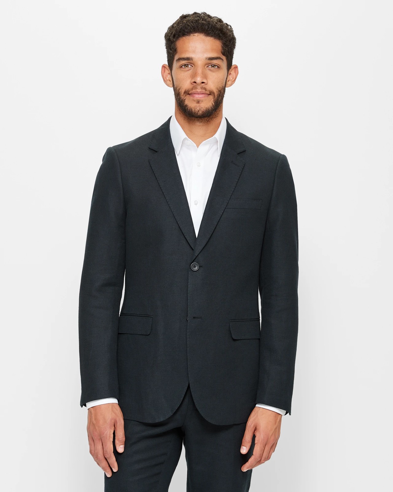 Linen Cotton Blend Suit Jacket Preview Target Australia