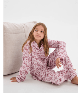 Family Matching Australian Cotton Mini Me Double Cloth Pyjama Set