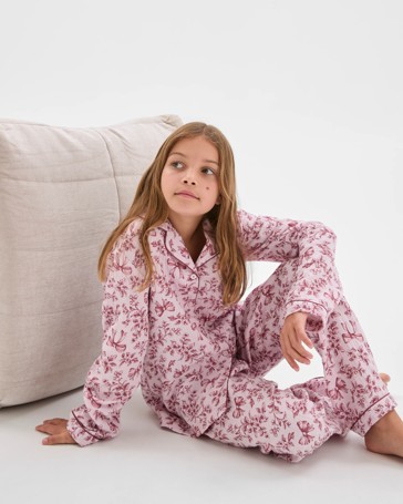 Family Matching Australian Cotton Mini Me Double Cloth Pyjama Set