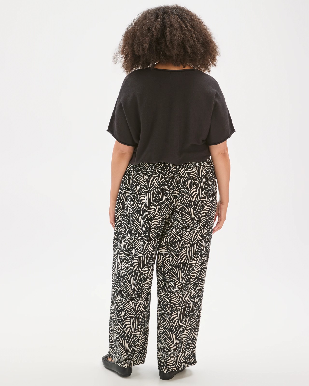Plus Size Tie Front Pants 6 of 6