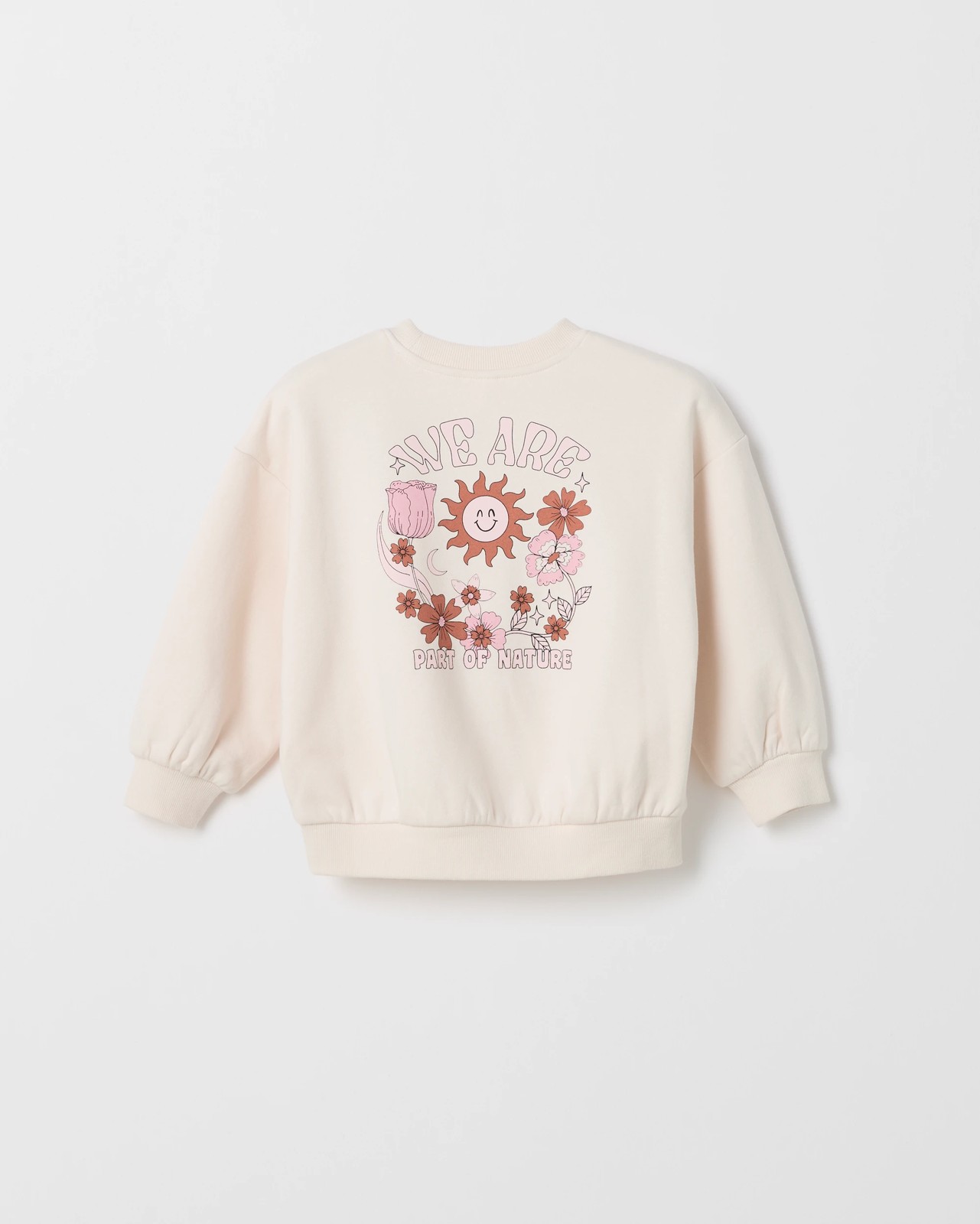 Australian Cotton Blend Loose Fleece Sweat Top 3 of 3