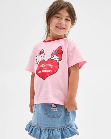 Hello Kitty Australian Cotton Print T-Shirt