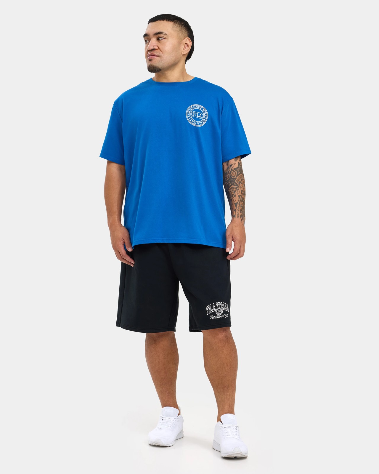 Fila Plus Graphic T-Shirt - Blue 2 of 6