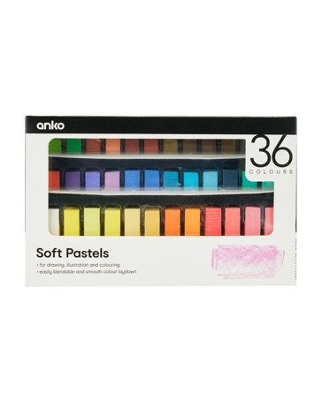 Anko 36 Pack Soft Pastels