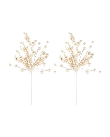 Anko 2 Pack Pearl Look Tree Picks