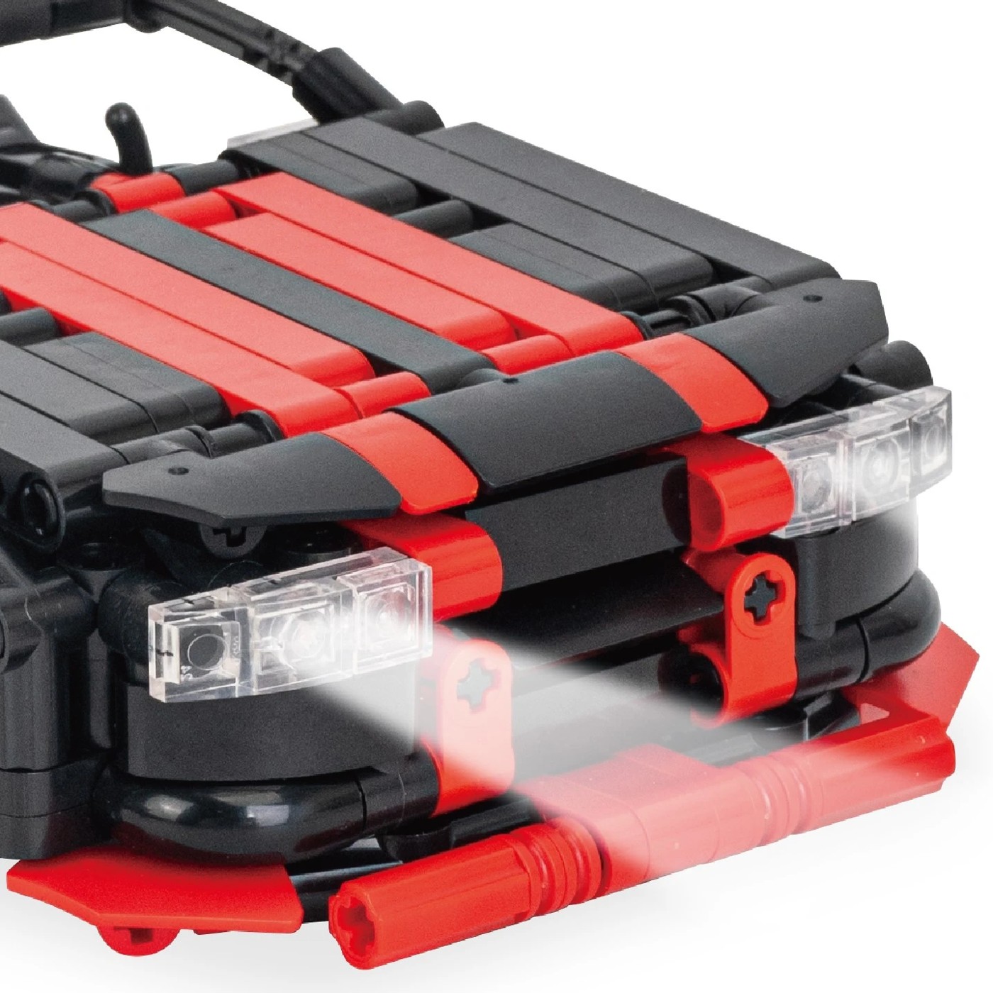 Anko 435 Piece Mini Blocks Vehicle Series: Light Up Remote Control Race Car 3 of 5