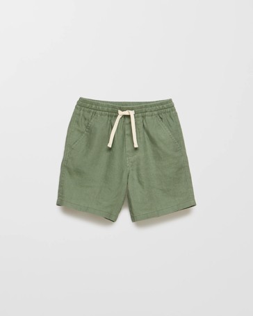 European Linen Shorts
