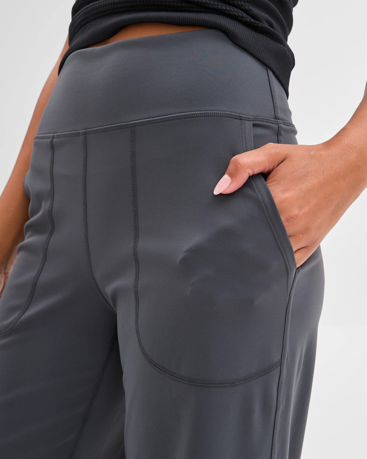 Active Studio Soft Wide Leg Pants - Graphite 6 of 6