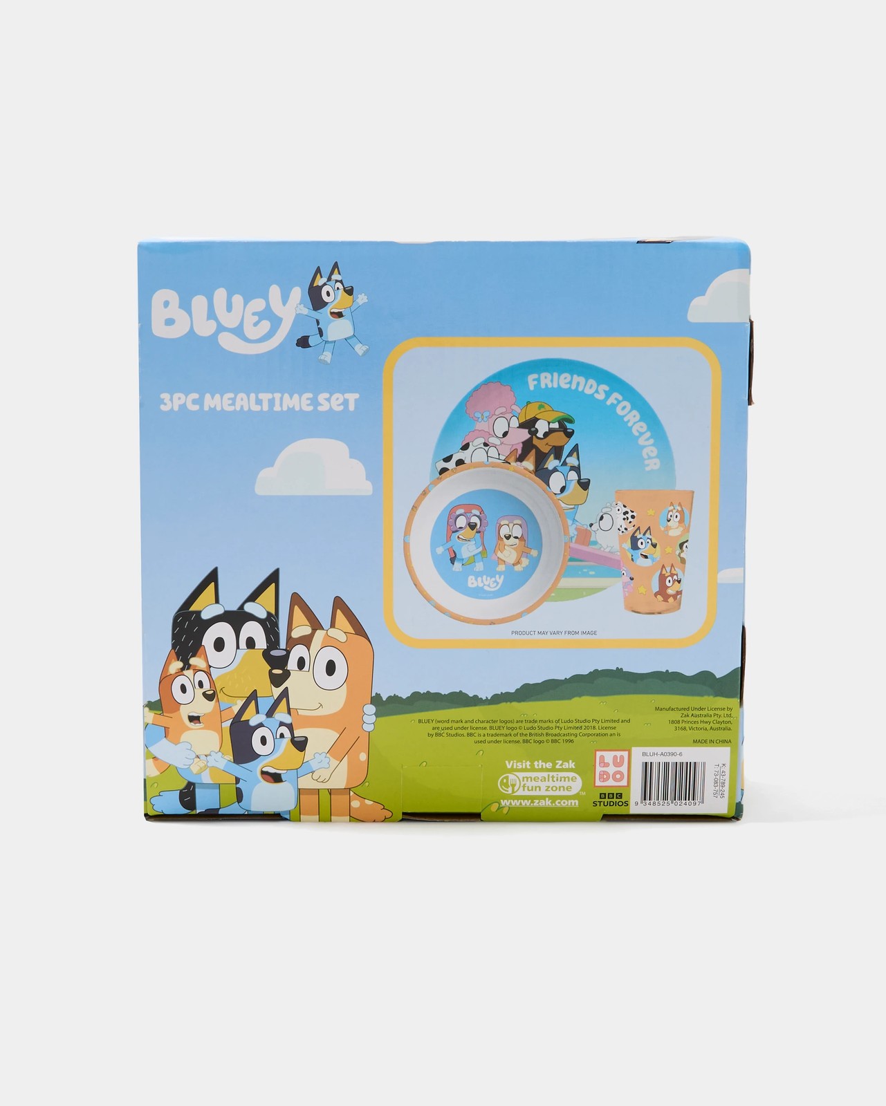 3 Piece Bluey Mealtime Set 2 of 5