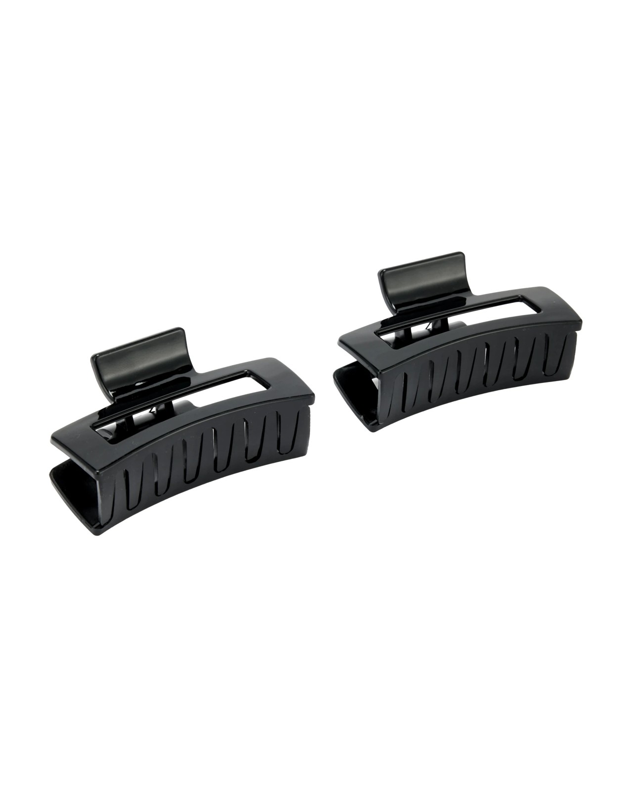 2 Piece Claw Clips, Black - OXX Haircare 2 of 3