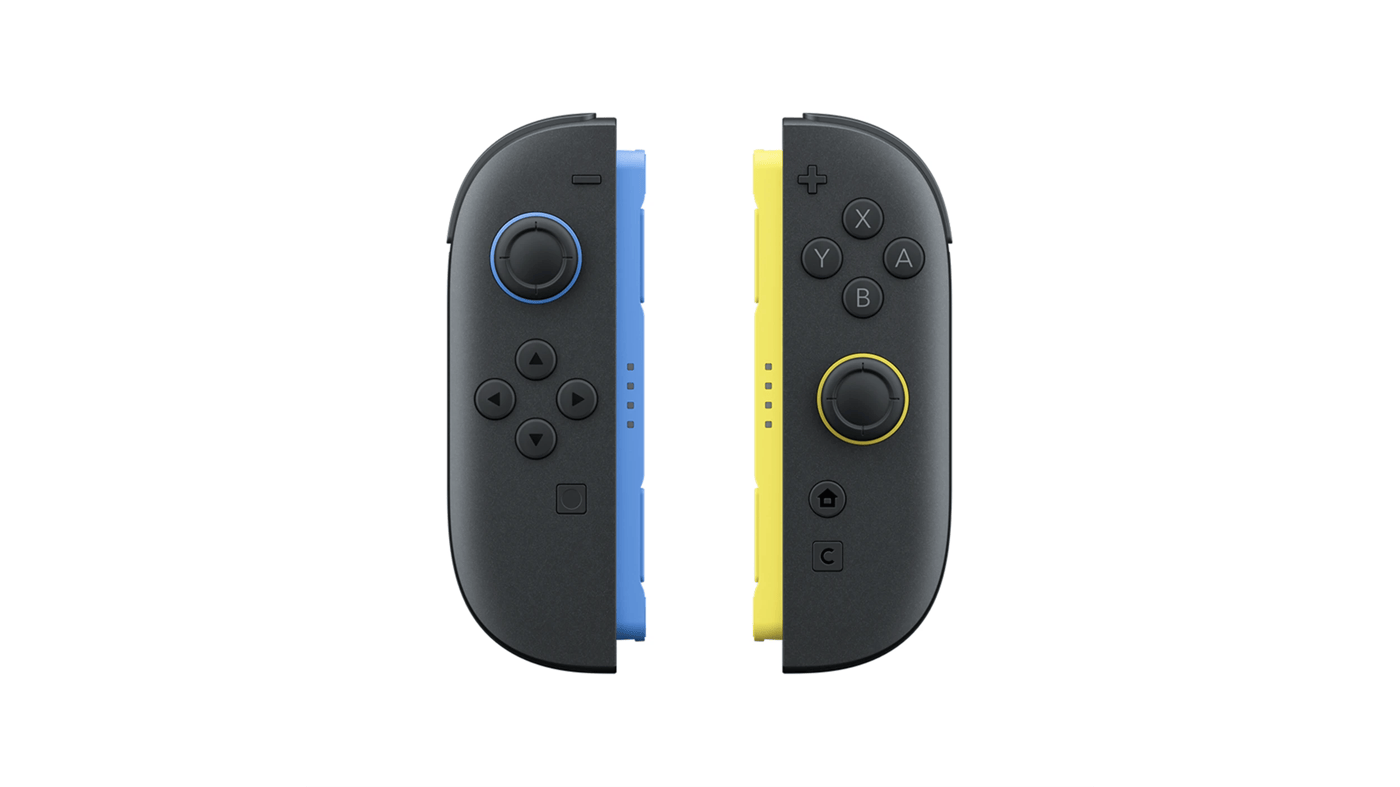 Nintendo Switch 2 Joy-Con 2 Pair - Blue/Light Yellow 2 of 4
