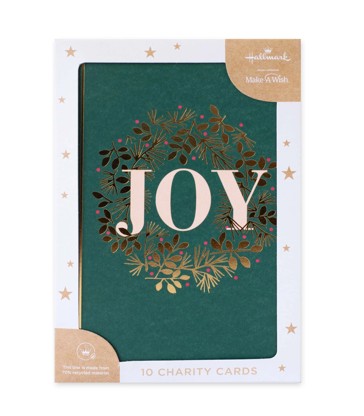 Hallmark 10 Pack Christmas Cards - Joy & Noel