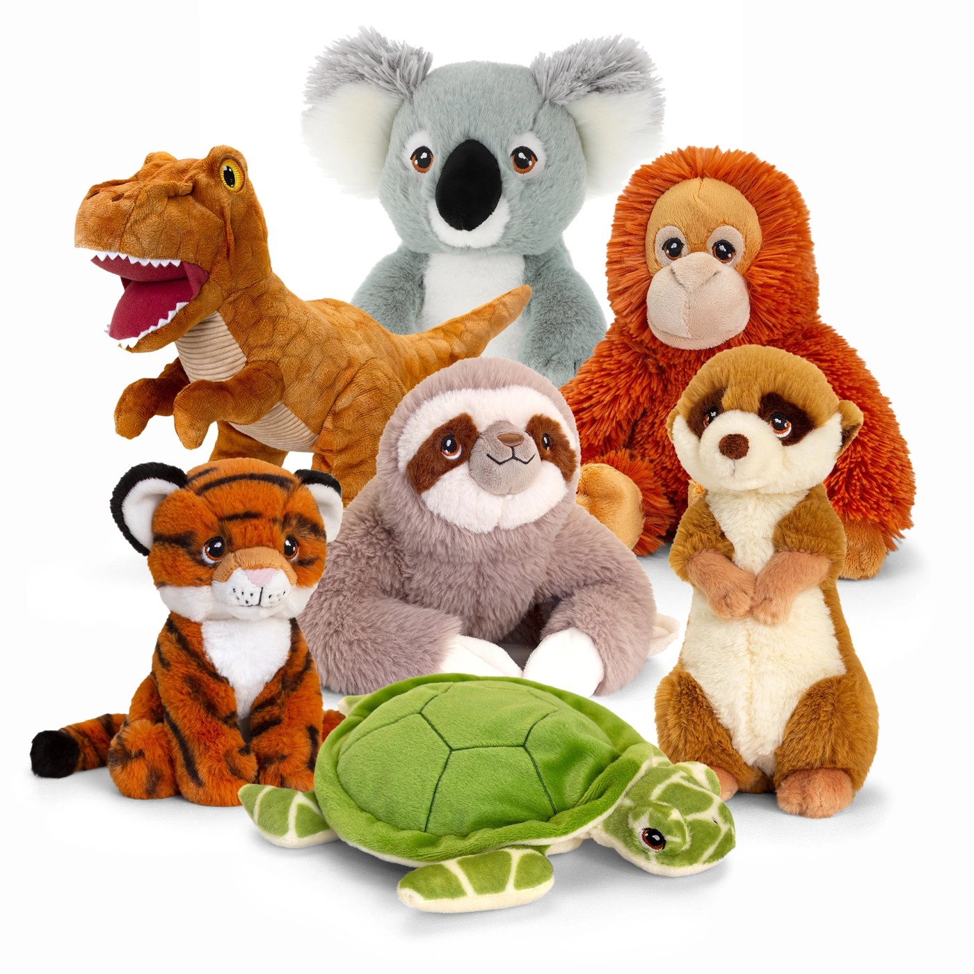 Keeleco Animal Plush 18cm Assorted Target Australia