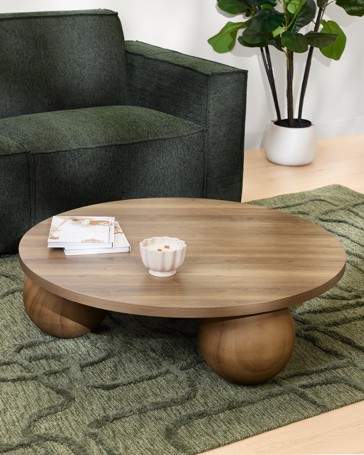 Anko Charles Large Coffee Table - Walnut