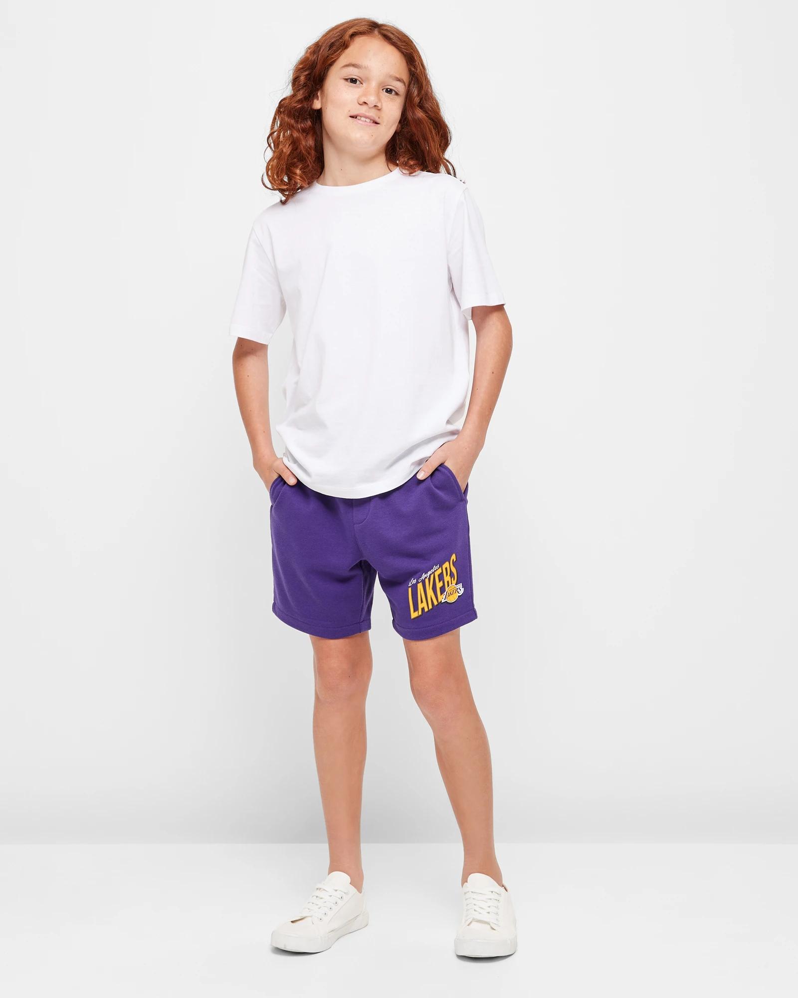 Boys 2024 lakers shorts