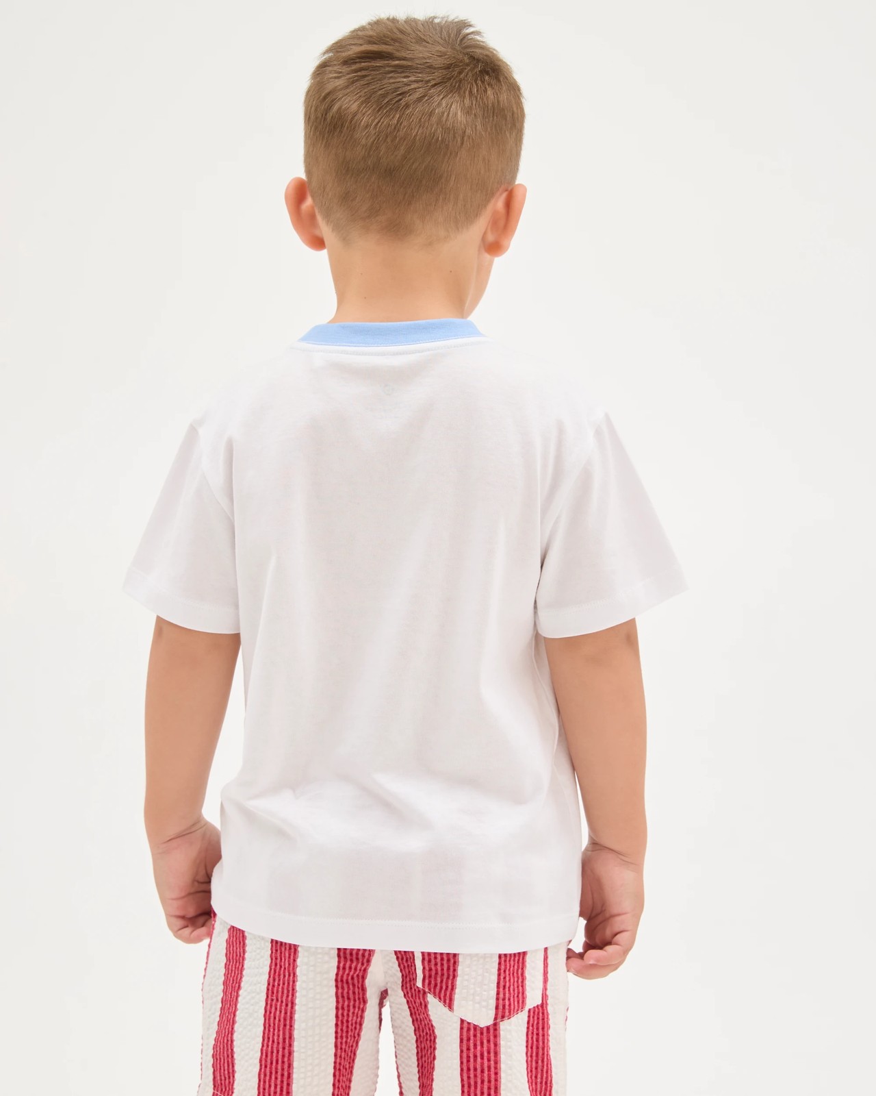 Australian Cotton Short Sleeve T-Shirt - White 4 of 6
