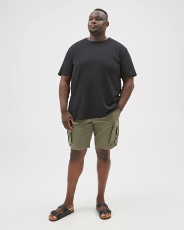 Plus Size Australian Cotton Cargo Shorts