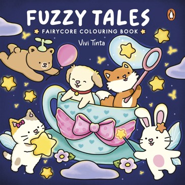 Fuzzy Tales Fairycore Colouring Book by Vivi Tinta - Book
