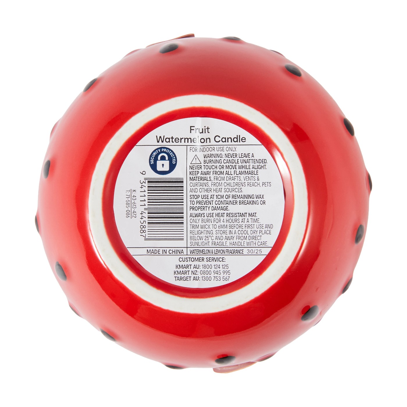 Fruit Watermelon Candle - Anko 5 of 5