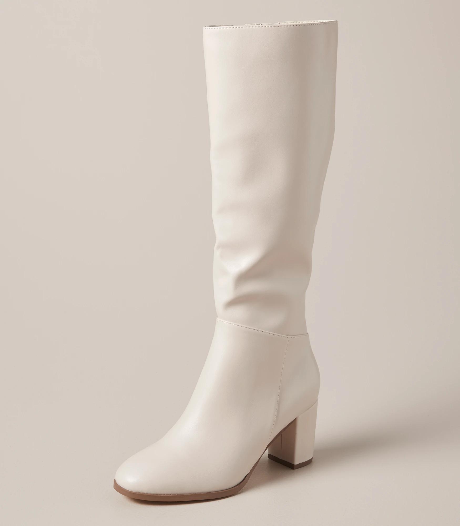 Derin Block Heel Long Boots Target Australia