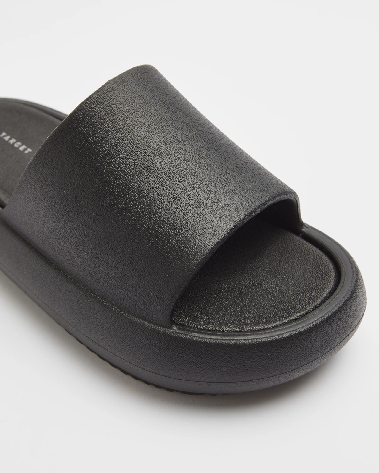 Target hot sale black slides