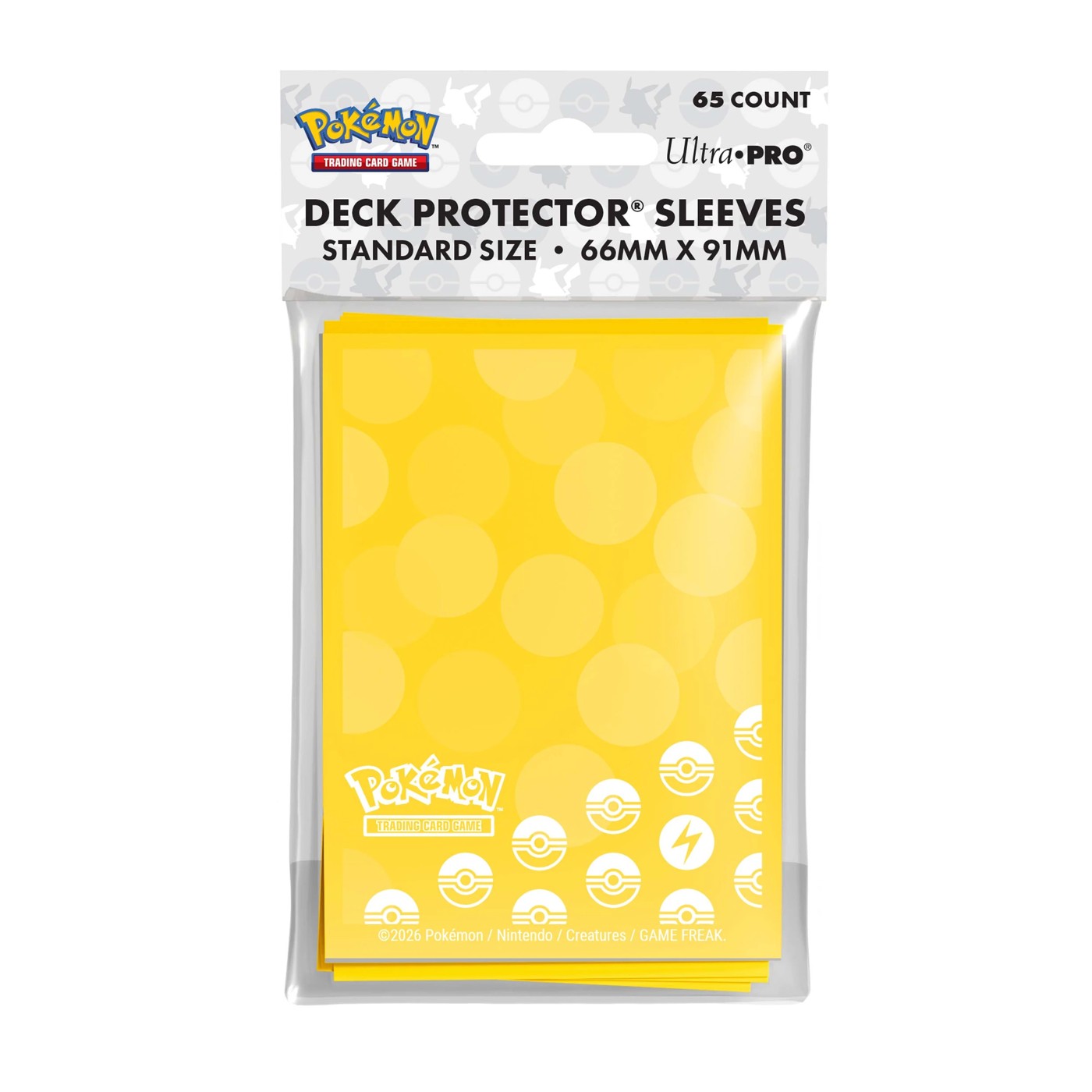 65 Piece Ultra Pro Pokemon Deck Protector Sleeves - Assorted 5 of 5