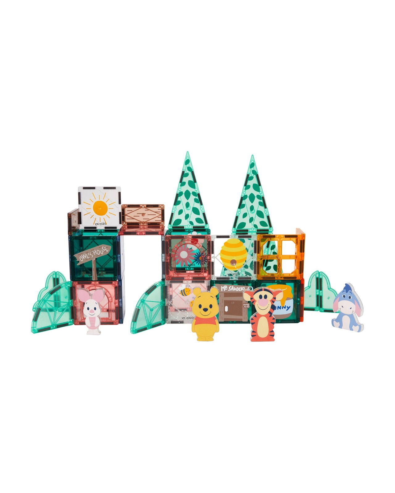64 Piece Disney Winnie The Pooh Magnetic Set 3 of 5