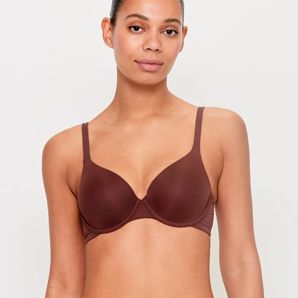 Encased BCI Cotton T-Shirt Bra - Bare Beauty