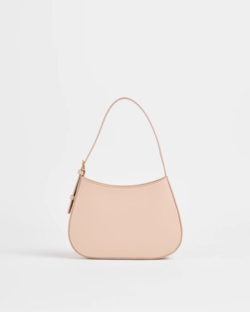 Buckle Detail Shoulder Bag