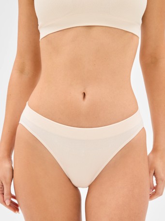 Womens Bamboo Rib Bikini Briefs