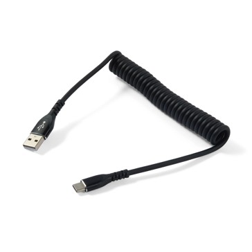 USB-A to USB-C Coil Cable - Anko