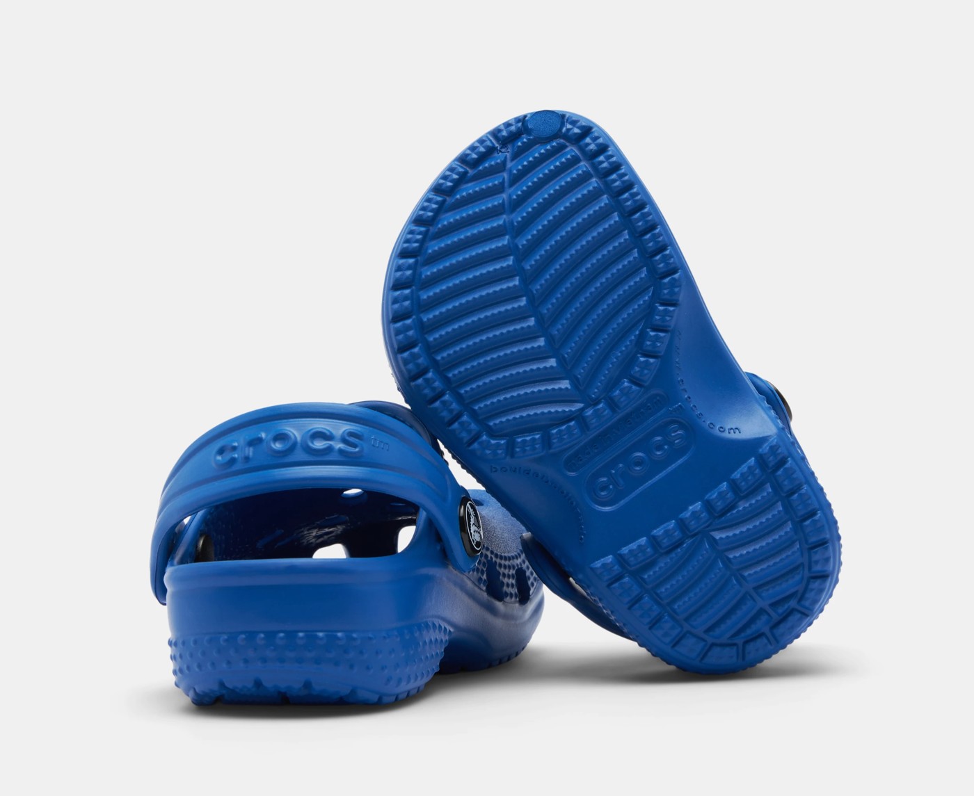 Crocs Baby Littles™ Clogs - Blue Bolt 4 of 5