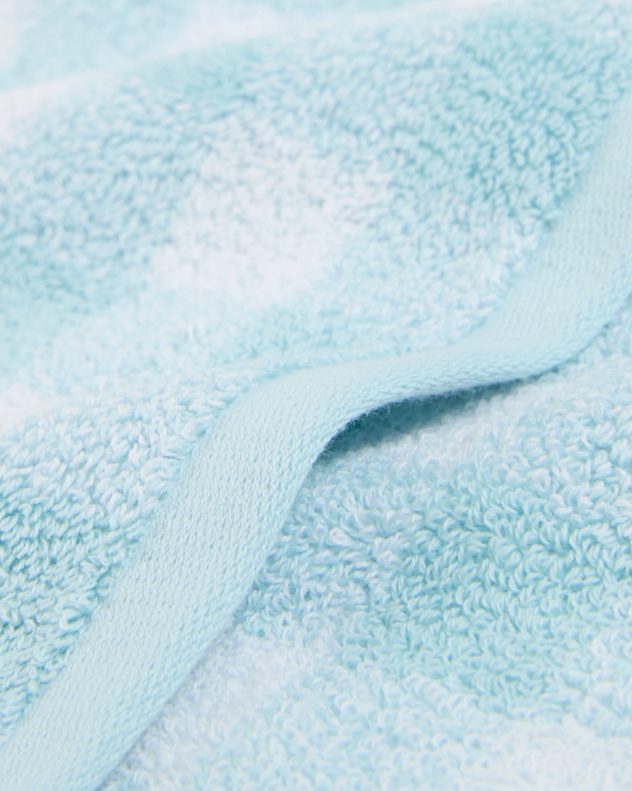 Georgie Australian Cotton Gingham 2 Pack Hand Towel - Aqua 2 of 2