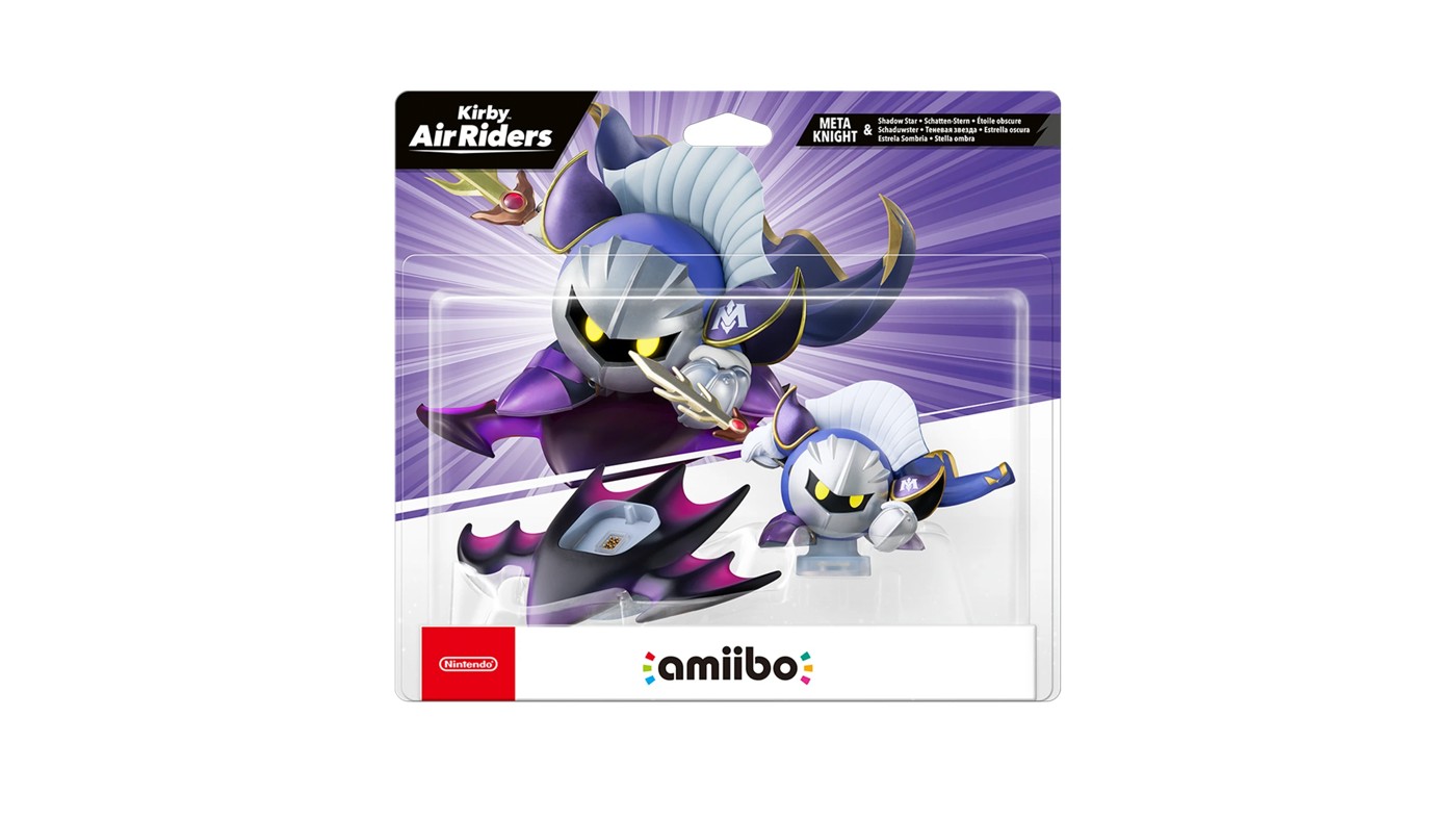 Meta Knight & Shadow Star amiibo (Kirby Air Riders) 2 of 2
