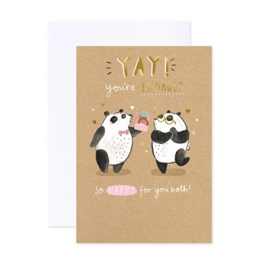 Hallmark Engagement Card - Yay
