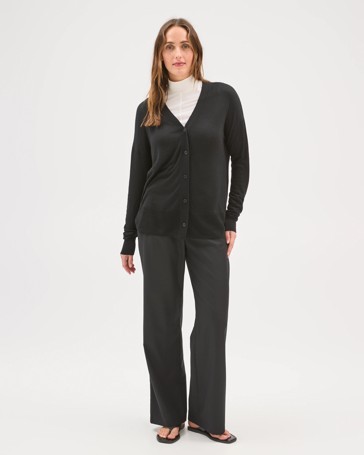 Preview Long Sleeve Boxy Cardigan