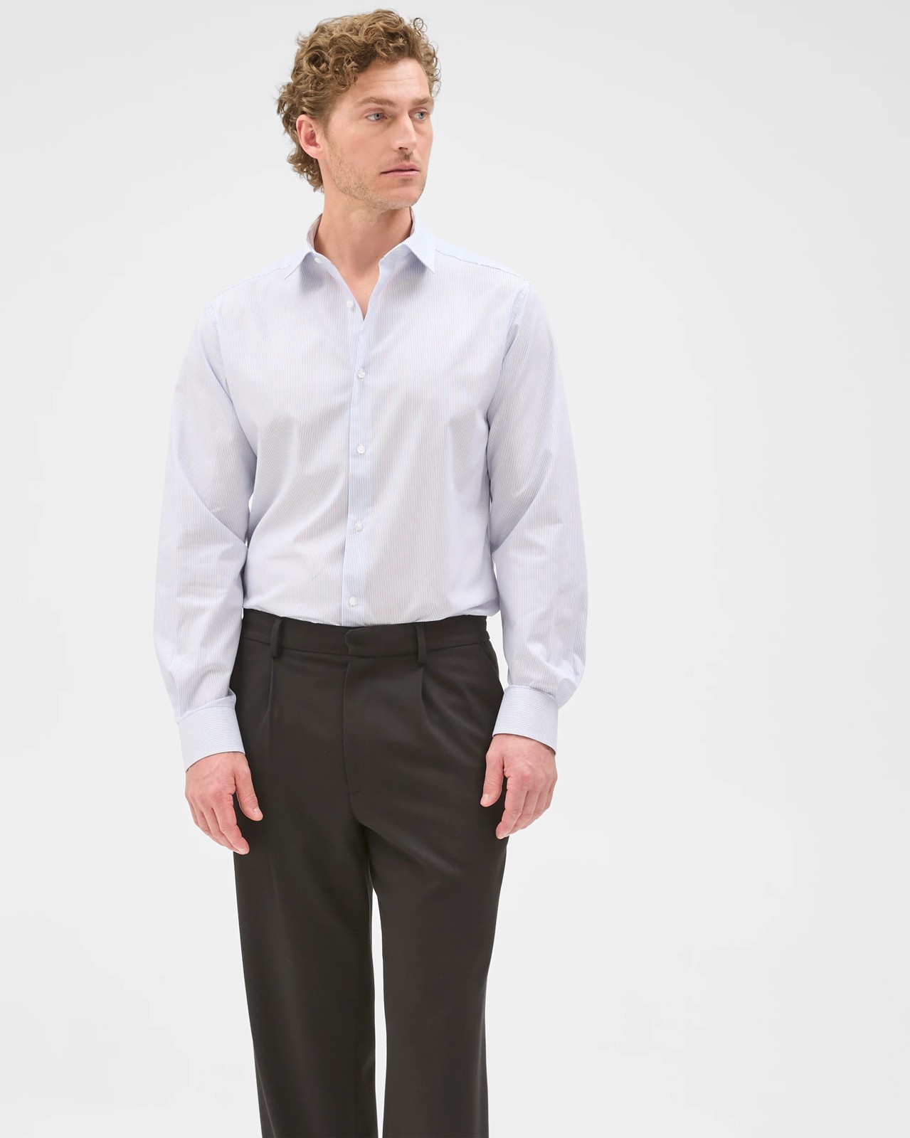 Preview Australian Cotton Business Stripe Shirt 2 of 6