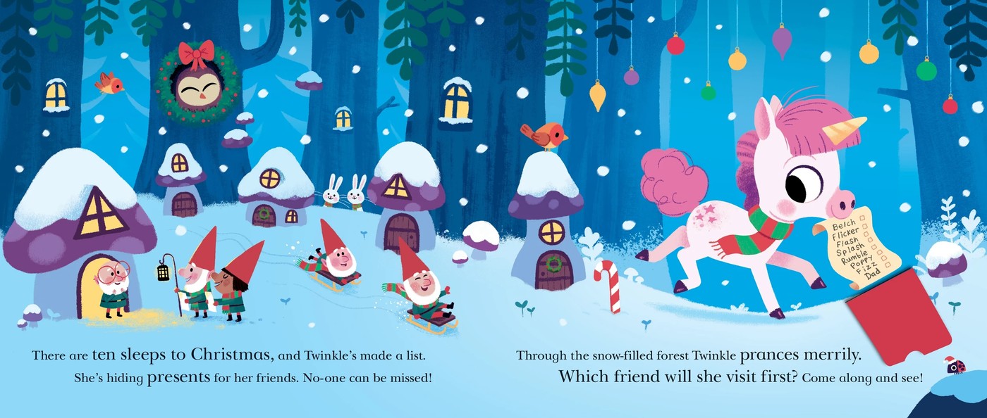 Ten Minutes to Bed: Ten Sleeps till Christmas by Rhiannon Fielding - Book 2 of 5