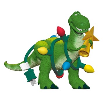 Hallmark Keepsake Disney and Pixar Toy Story Wrapped-Up Rex Christmas Tree Ornament