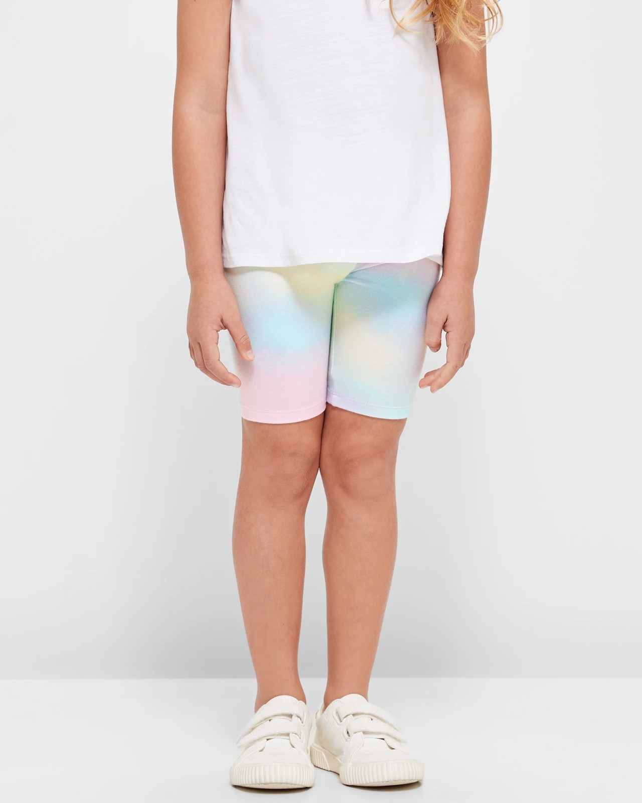 MALO girls biker shorts - prism – MALO republic